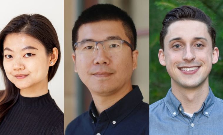 Sejin Paik, Li Zhang and Alex Rochefort.