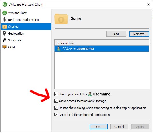 Enable Sharing PC
