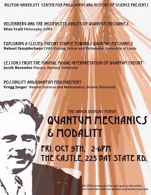 Quantum Mechanics Poster