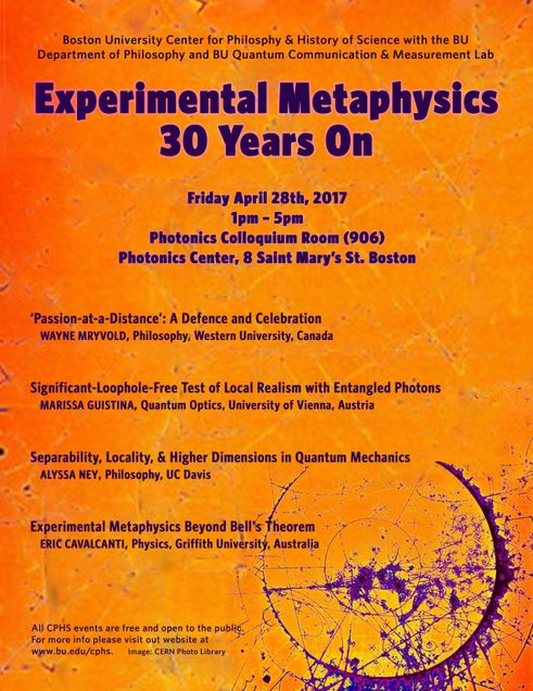 Experimental Metaphysics - Poster