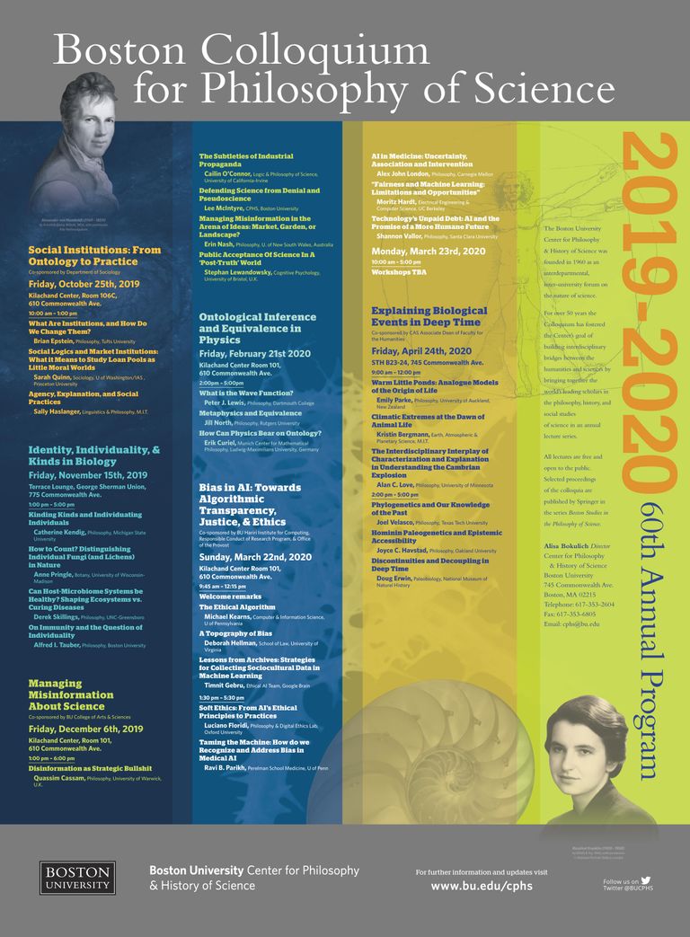 60th BCPS Poster Final » Center for Philosophy & History of Science