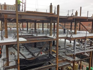 CILSE steel erection November 20, 2015