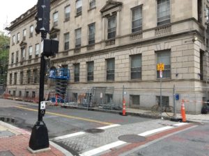 Myles Standish Hall - Construction Activity - 6/3/17-6/9/17