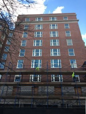 Myles Standish Hall - Construction Activity - 12/23/17 -12/29/17