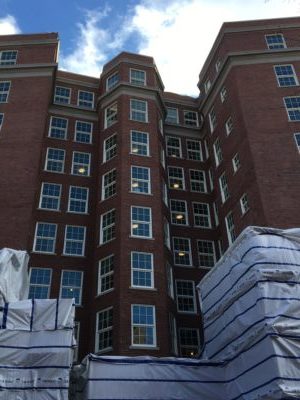 Myles Standish Hall - Construction Activity - For 2/10/18 to 2/16/18