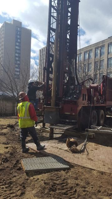 Overburden drilling at TW#3