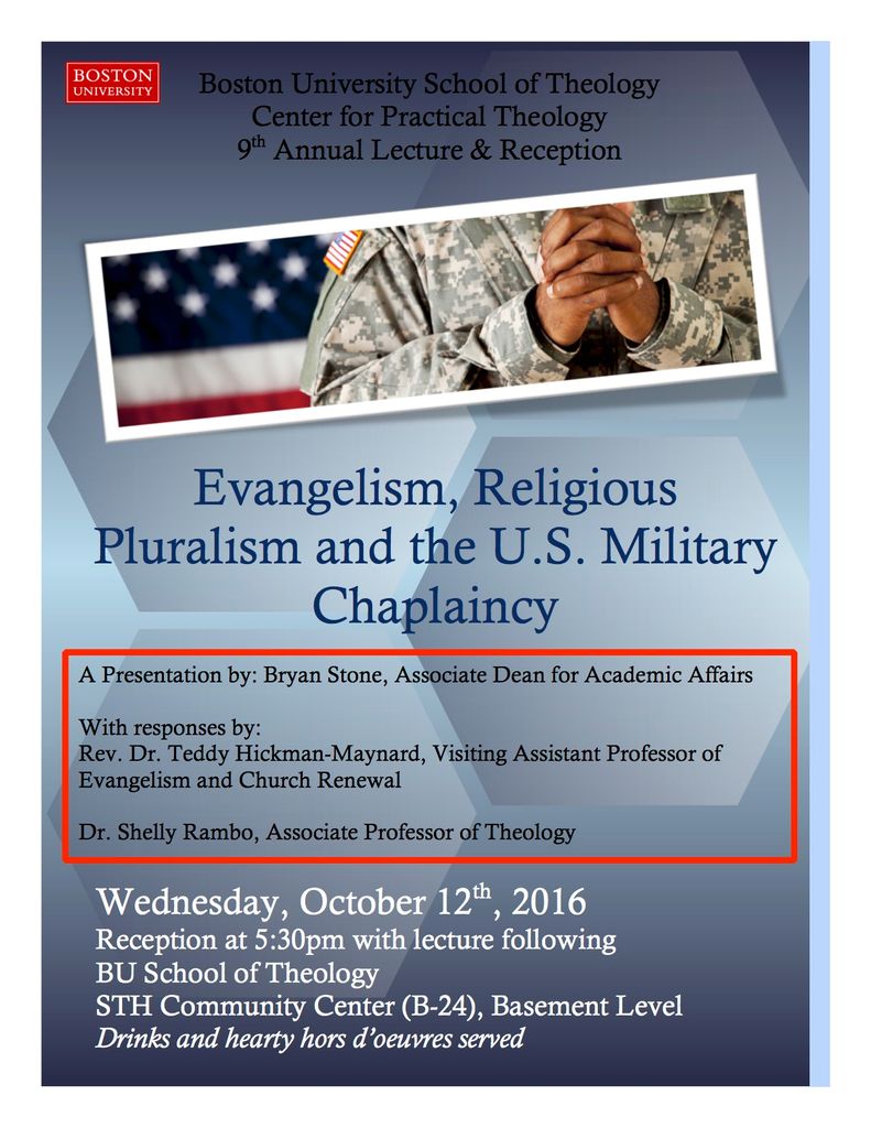 2016 Annual Lecture Flyer