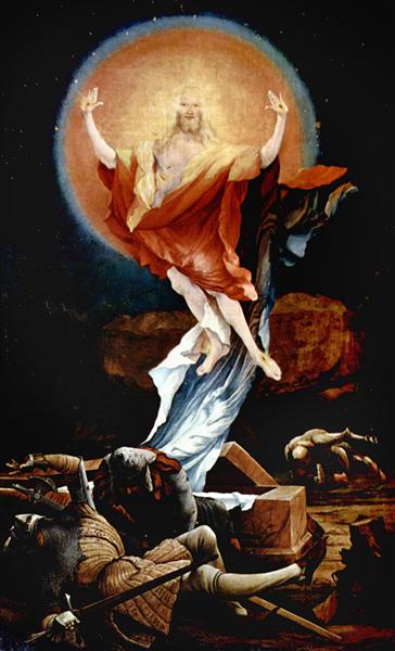 Resurrection of Christ, Isenheim Altarpiece