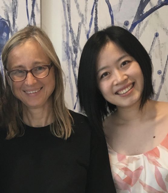A picture of Margrit Betke and Wenxin Feng