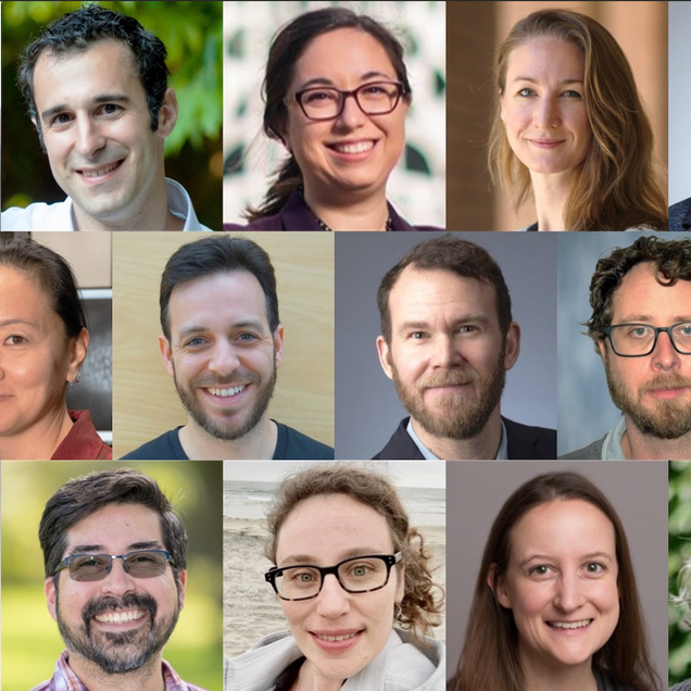 Headshot montage of awardees of Molecular Basis of Cognition Funding