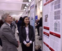 Dean Jeffrey W. Hutter and Minh-Phuong Le DMD 16 with her poster