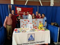 GSDM volunteers at the Alpha Omega table