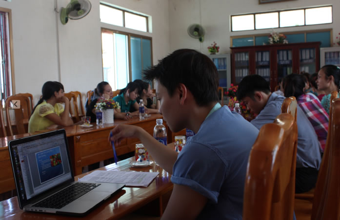 GSDM Students Tien Do DMD 18 and Jeremy Nguyen DMD 18 in Vietnam