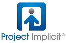 Logo of Projext Implicit with arrow and circle