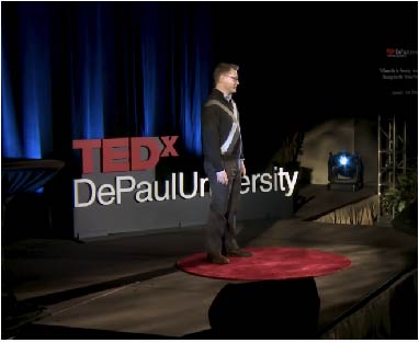 TedX at Depaul University speaker Tom Rietz