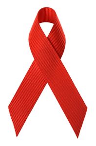 AIDS Awareness Ribbon.