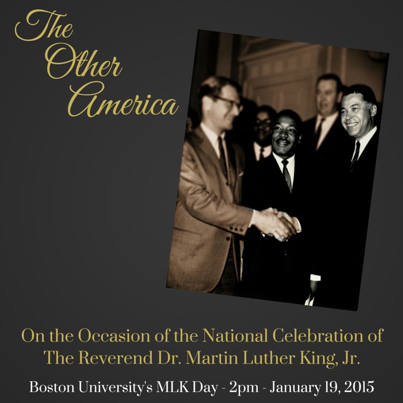 The Other America: BU's MLK Day January 19, 2015