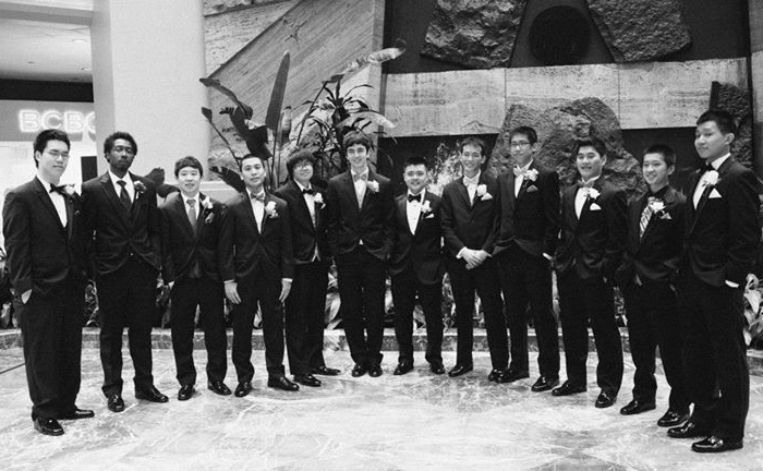 Ben and his friends (photo courtesy of Ben Chen)