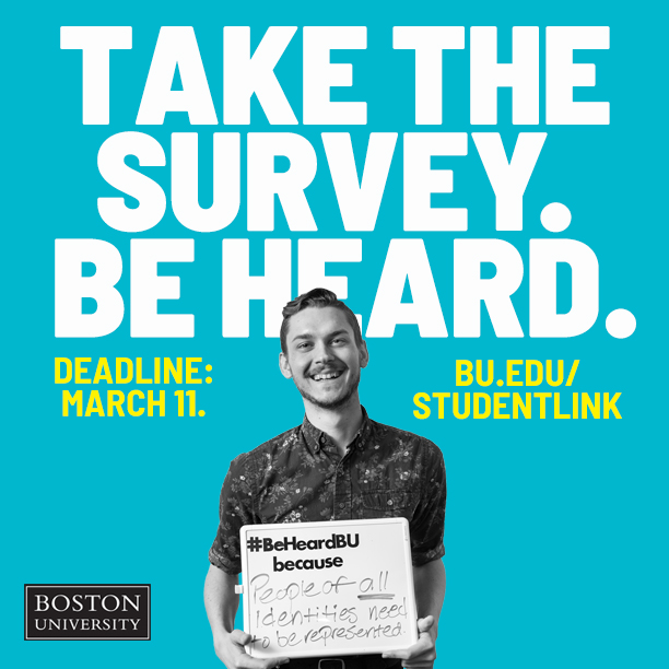 Take the Survey. Be Heard. 