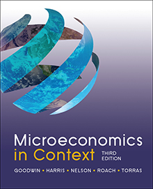 Cover for Microeconomics in Context, Third Edition