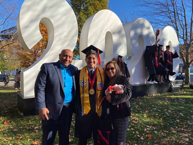 MSE, first gen, hector BU Today, family picture