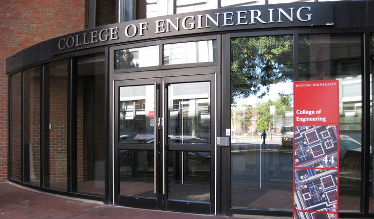 Entrance of the College of Engineering building