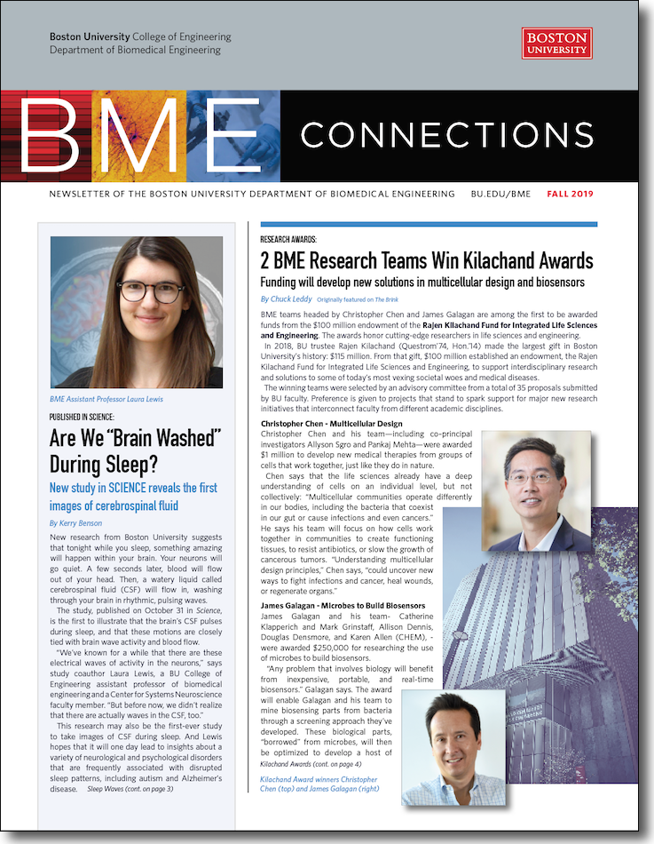 BU BME Newsletter Fall 2019