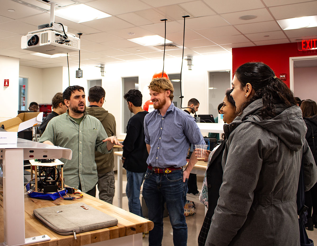 Students and faculty in RASTIC lab