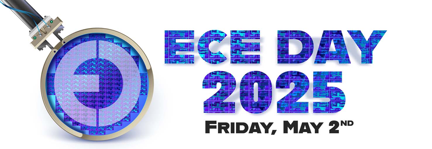 Banner: ECE DAY 2025, Friday, May 2nd