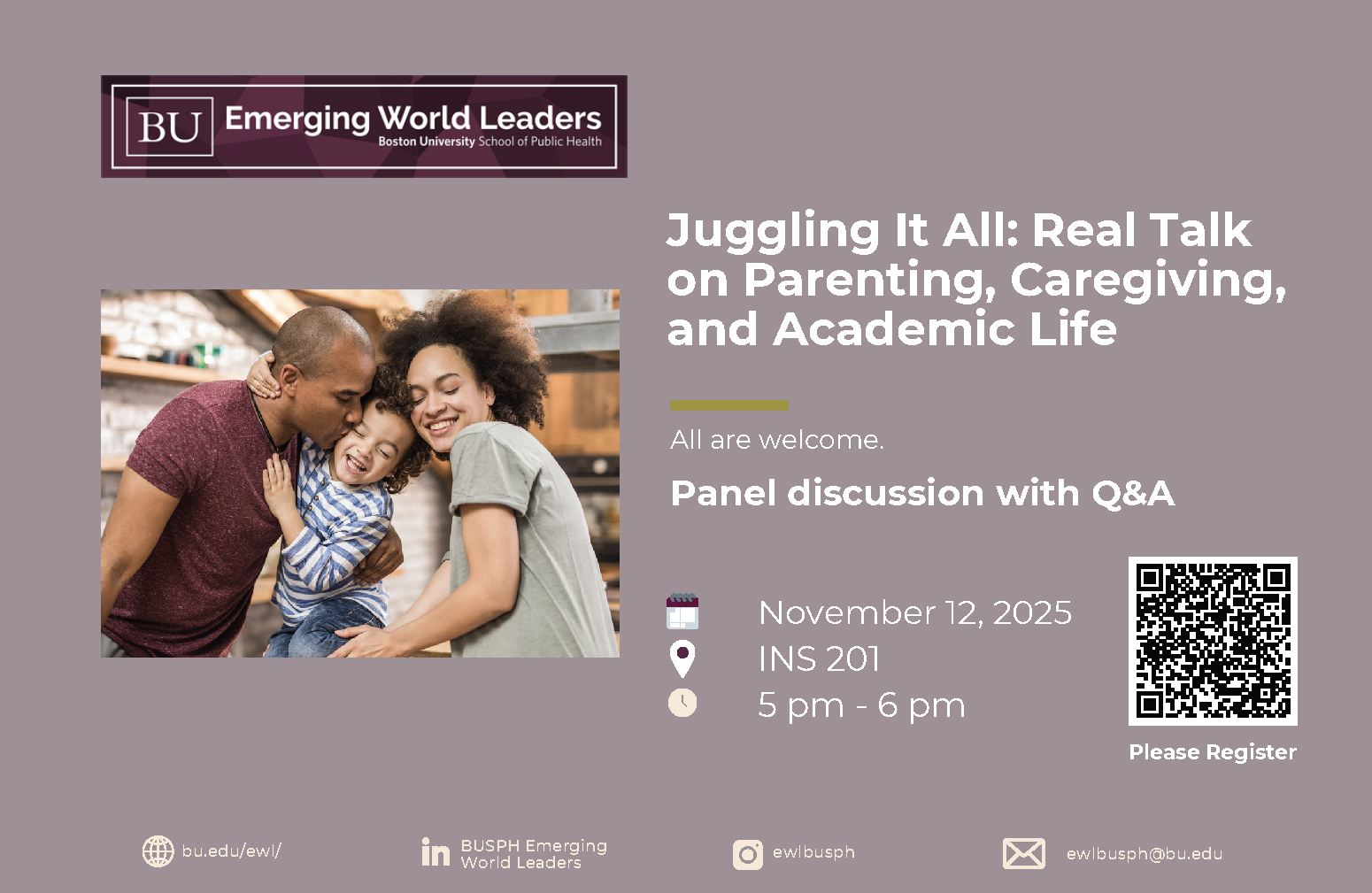Real Talk on Parenting, Caregiving, and Academic Life