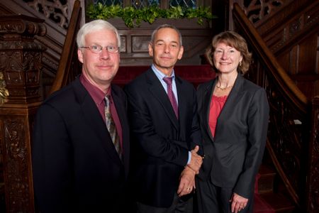 From left to right: Adam Sweeting, Steve Brady, Wendy Mariner