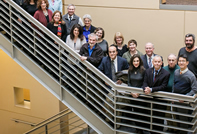 Group Photo on Stairs for Members and Committees