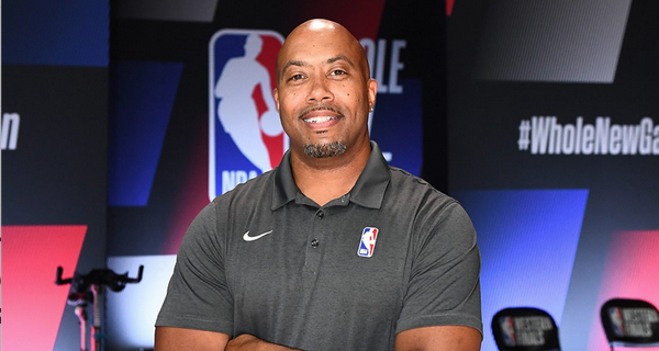 Carlton Myers (COM'94) from NBA Entertainment