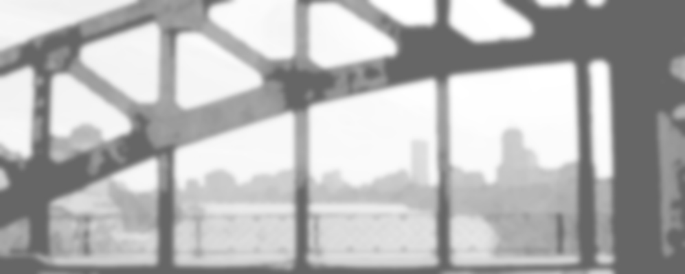 Background: Boston Through The Boston University Bridge