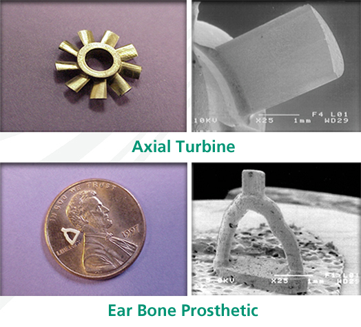 Axial Turbine + Ear Bone Prosthetic