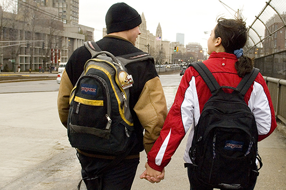 Nathaniel Gorbet (SAR'08) and Alisha Benn (CAS'10)