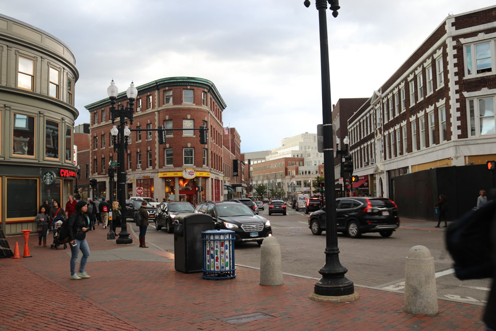 Harvard Square of Boston