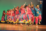 BU Fatakada practice Garba-Raas, traditional dance from Gujarat, Indian
