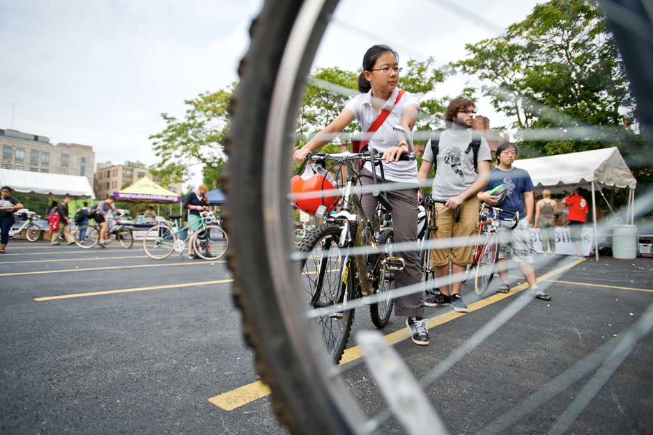 BU Bike and Pedestrian Safety Day 2011