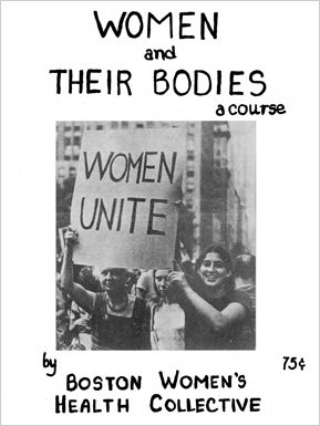 Our Bodies, Ourselves 1970 book cover Our Bodies, Ourselves 1970 book cover, Women's Health Book Collective
