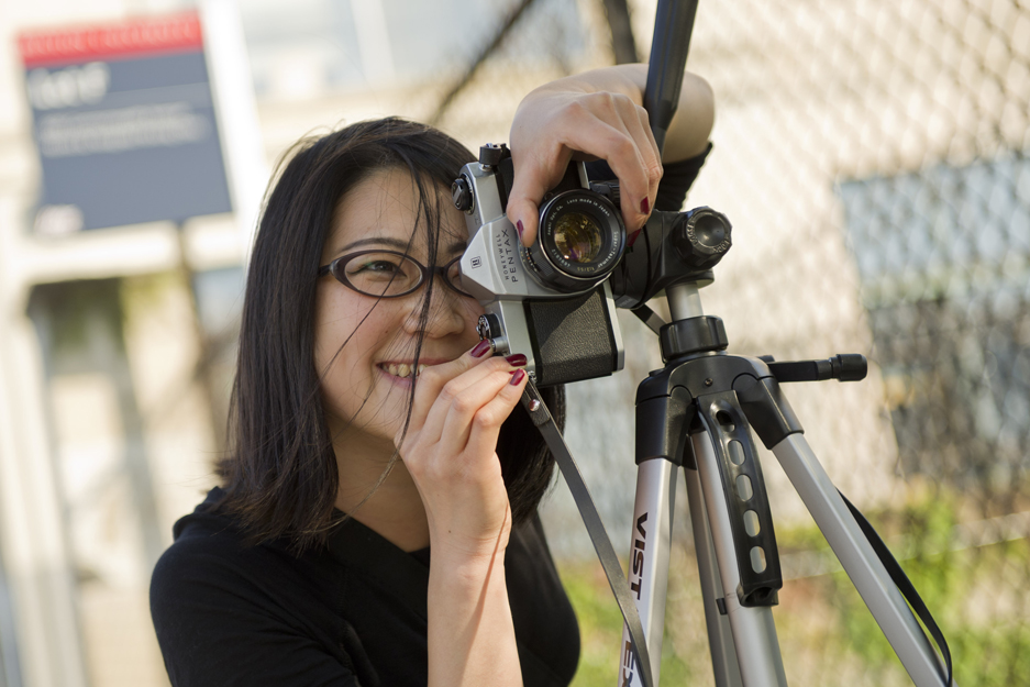BU Photography student