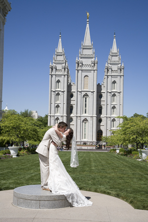 Wedding Day Couple in Utah by Stephen Frank, Boston University