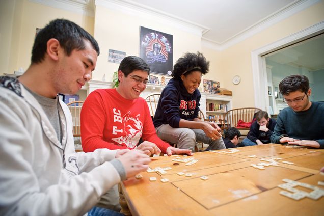 Game Night at BU, Bananagrams, games with friends, board games