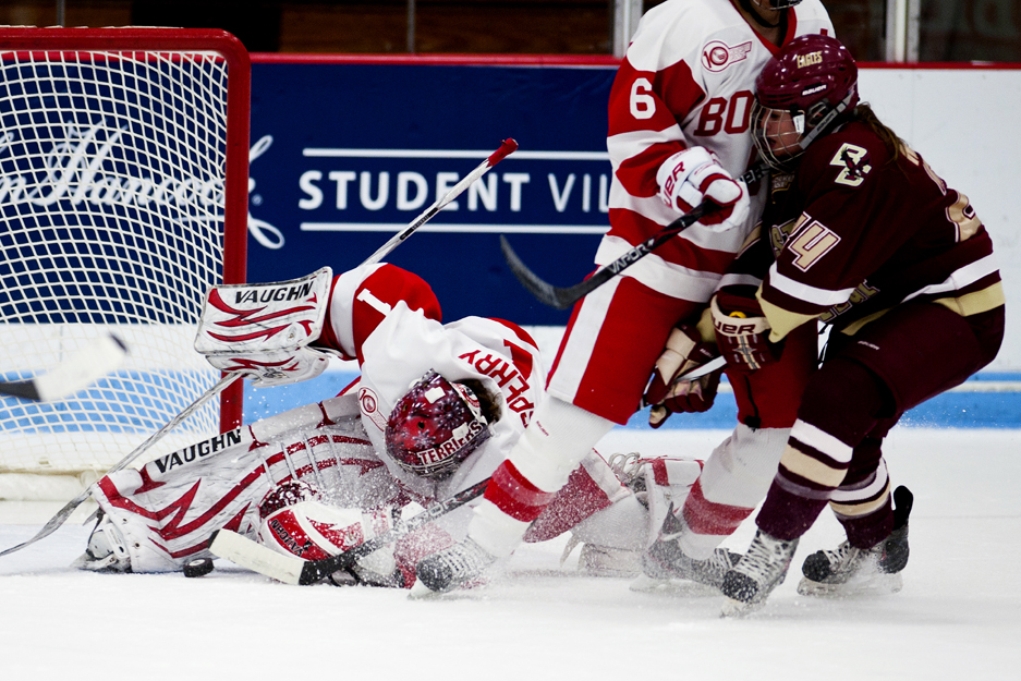 Boston University Terriers women's hockey, BC shutout