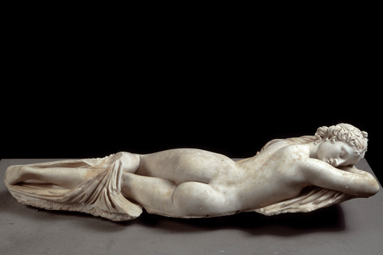 Sleeping Hermaphrodite, Aphrodite and the Gods of Love, Museum of Fine Arts, Boston