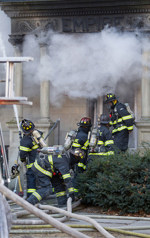 Brookline Fire Department, four alarm fire Brookline, MA