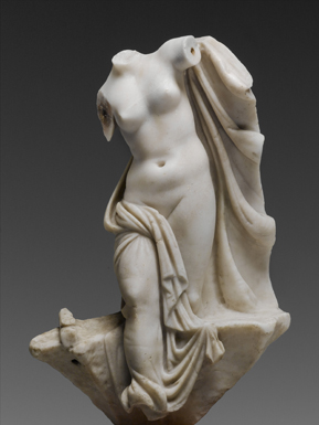 Statuette of Aphrodite emerging from the sea, Aphrodite and the Gods of Love, Museum of Fine Arts, Boston