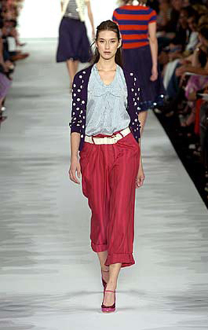 Ashley Mears, Marc Jacobs Spring 2005 Ashley Mears model Marc Jacobs Spring 2005
