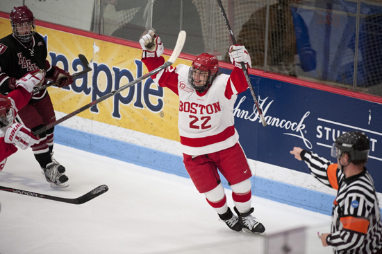 Women's Beanpot tournament round 1, BU, Harvard