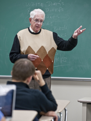 Sheldon Glashow, Arthur G. B. Metcalf Professor of Mathematics and Science, Nobel laureate, Boston University